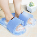Feet Cleaner Washer Silicone Bathroom Foot Scrubber Spas Massage Exfoliating Cleaning Slipper Shower Foot Scrubber
