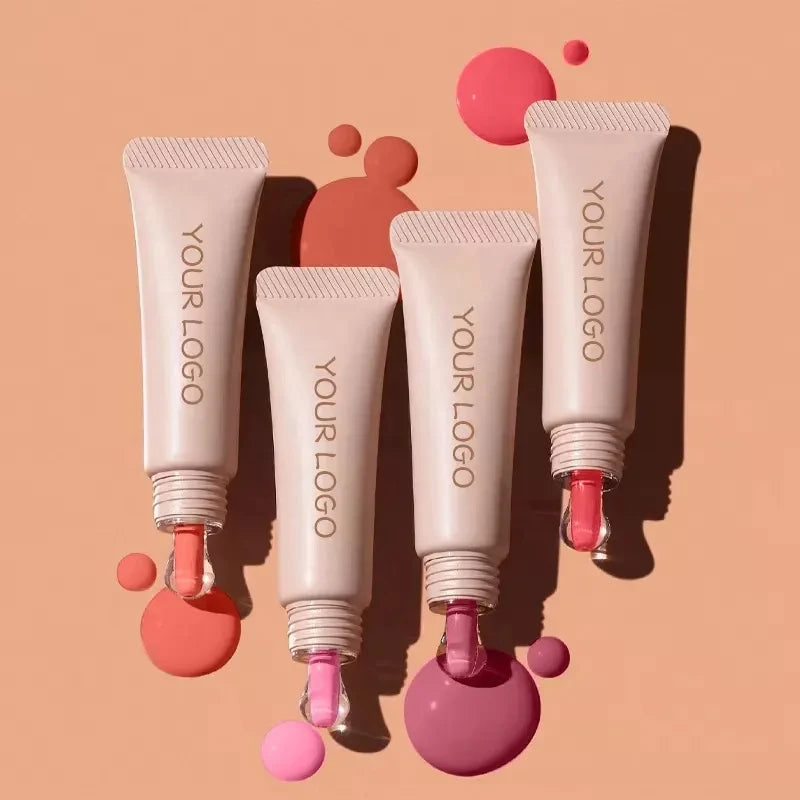 Hot Sale OEM Cruelty Free Waterproof Cheek Blush Cream Custom Blusher Liquid Vegan Blush Private Label Makeup BB Blush