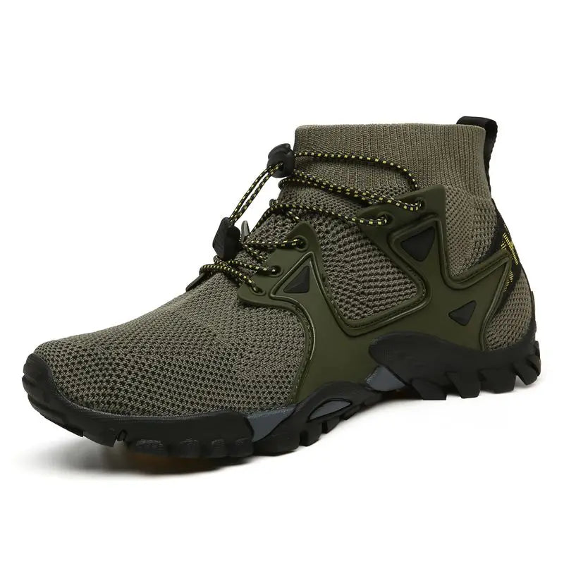 Yoris Outdoor Mesh Breathable Hiking Running Mountaineering Trail Trekking Mountain Climbing Sports Shoes