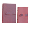 Classical Vintage Genuine Leather Bound Handmade Creative A5 Writing Rustic Notebook Organizer Journal Card Holder Passport