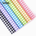 Tondo Waterproof High Quantity Grid Flower Wrapping Packaging Paper for Flowers Bouquet