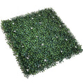 Green Wall Buchinho Artificial Green Wall Plate 50x50cm Hedge Fence Green Leaf Artificial Grass Wall Tiles