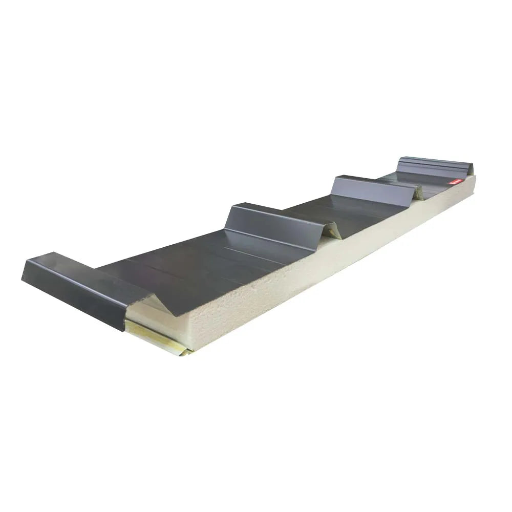 Industrial Modern Design EPS Building Material 50mm Thickness 980mm Width Cold Room Roof Sandwich Panel Exterior Wall Hotel Park