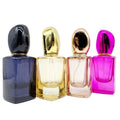 30ml Luxury Colored Glass Perfume Bottle  clear Color Perfume Bottle with Shiny Cap