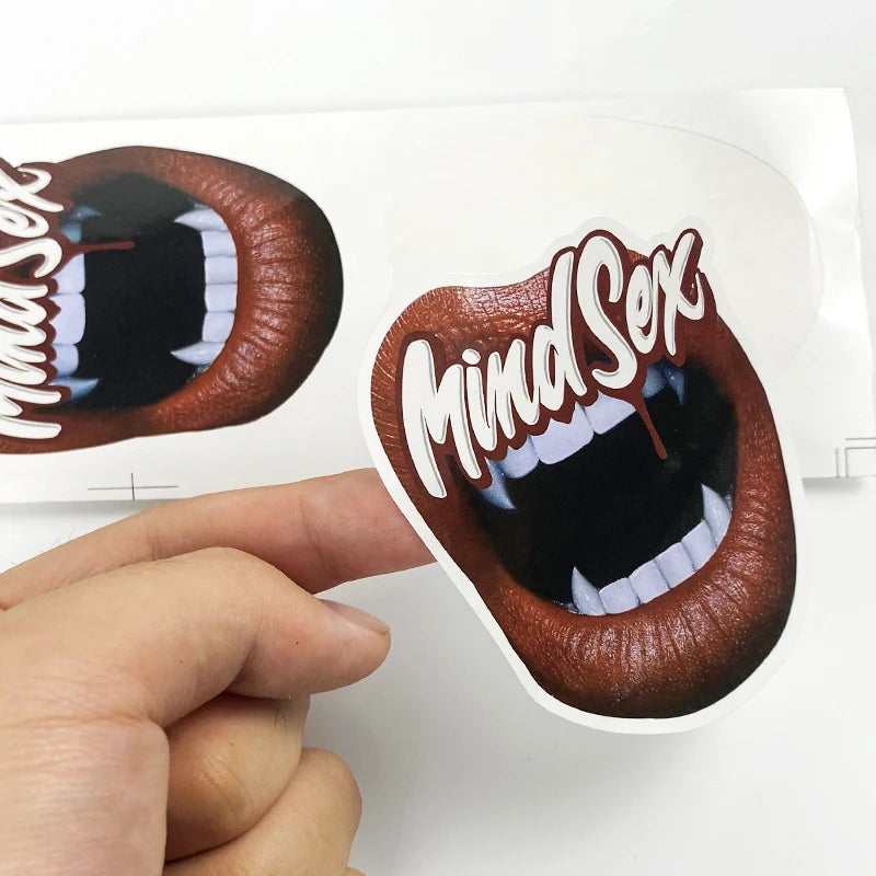 Custom Kiss Cut Die Cut Printing Vinyl Label Customised Blank Paper Waterproof Adhesive Sticker Sheet