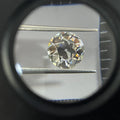 HQ GEMS Loose Gemstone D VVS1 3 Carat 9 MM Old European Cut Moissanite Diamond for Engagement Ring Making