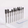 Factory Direct Sale 10 Pcs Tungsten Carbide Router Bit Kit
