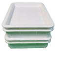 Food Grade Dough Box Heavy Duty Plastic Pizza Tray Dough Proofing Container Stackable Storage Box With Lid for Kitchen