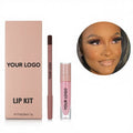 Best Selling Waterproof Lip Gloss Matte Lip Liner Private Label Vegan Lip Kit