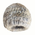 Sample Support  Winter Hat 2026 New Design Rabbit Cap Hair Braided  Handmade Fashionable Hat for Adult
