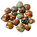 Wholesale Natural Crystal Stone Heart Ocean Jasper Polychrome Jasper Hearts