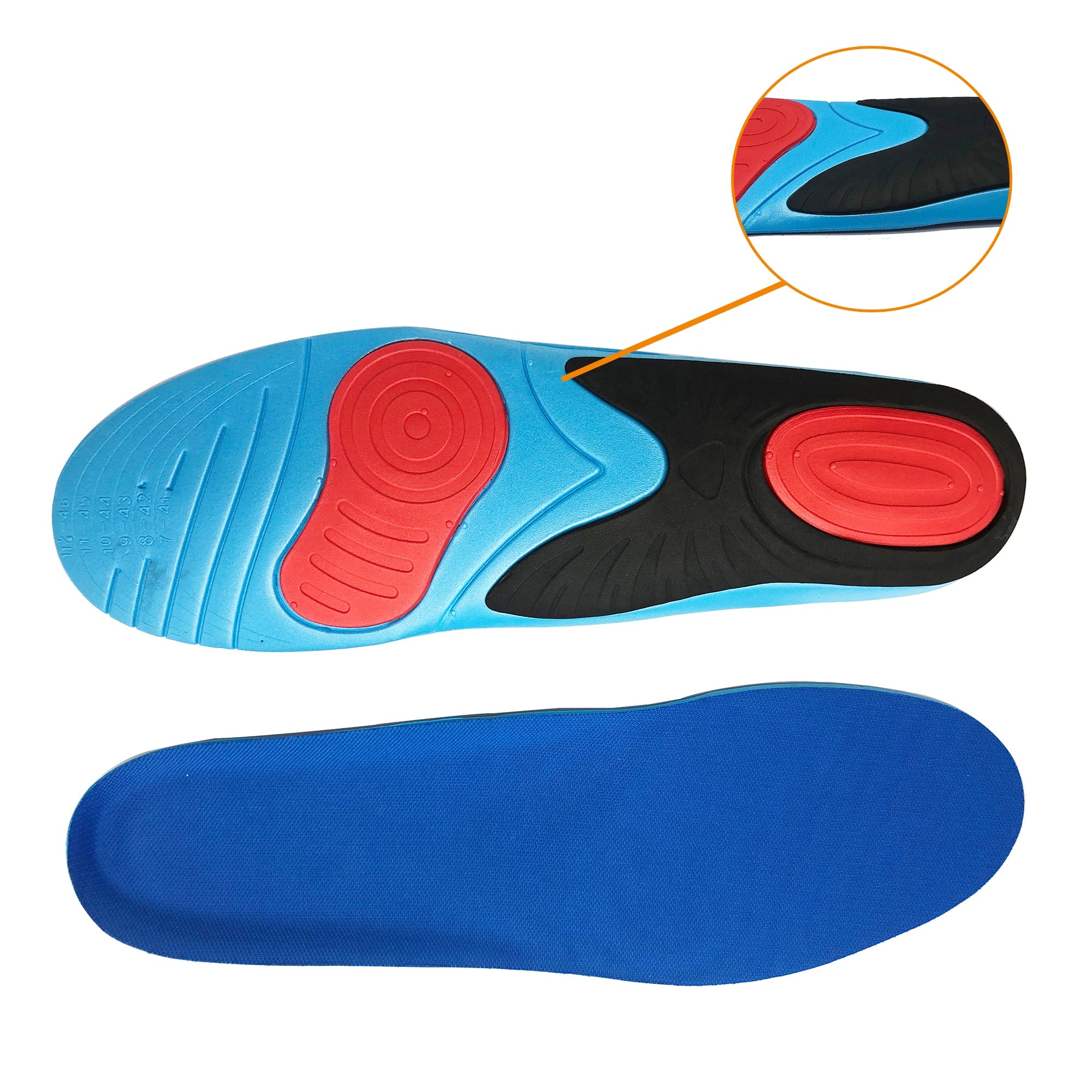 Customizable EVA Corrective Insoles Tailored to Individual Foot Correction Needs