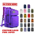 Hot 45L Water Resistant Custom logo OEM Nylon Tactical Backpack Hiking Backpack for Outdoor Sports Bag MegaBDM