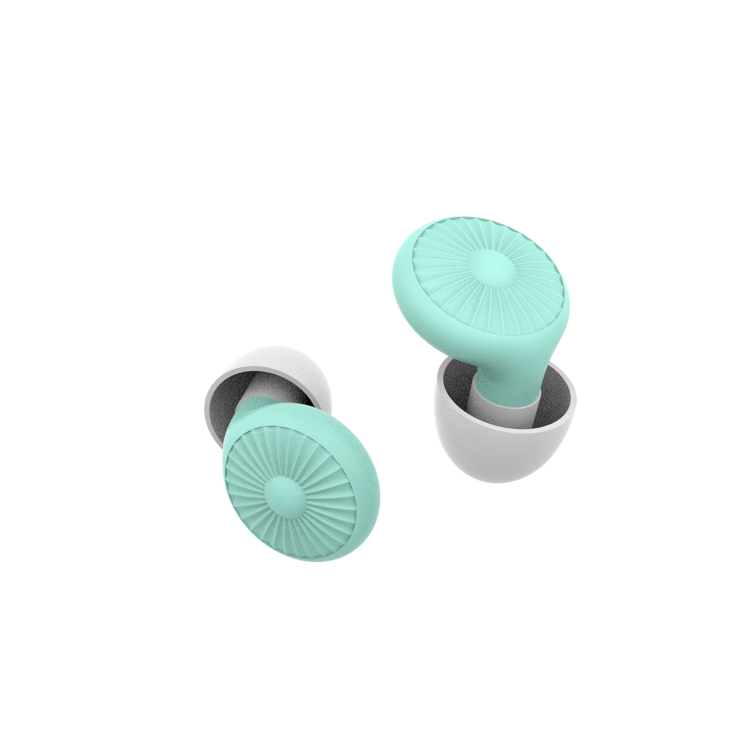 4 Size Soundproof Soft Reusable Hearing protection Earplugs for Sleeping Sleep Ear Plugs Earplug Silicone Quiet Noise Cancelling