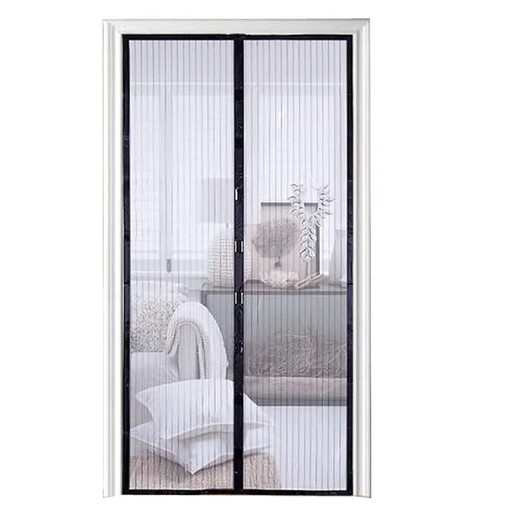 Hand-free & Easy Close Polyester Door Curtain Anti-Mosquito Magnetic Screen Door