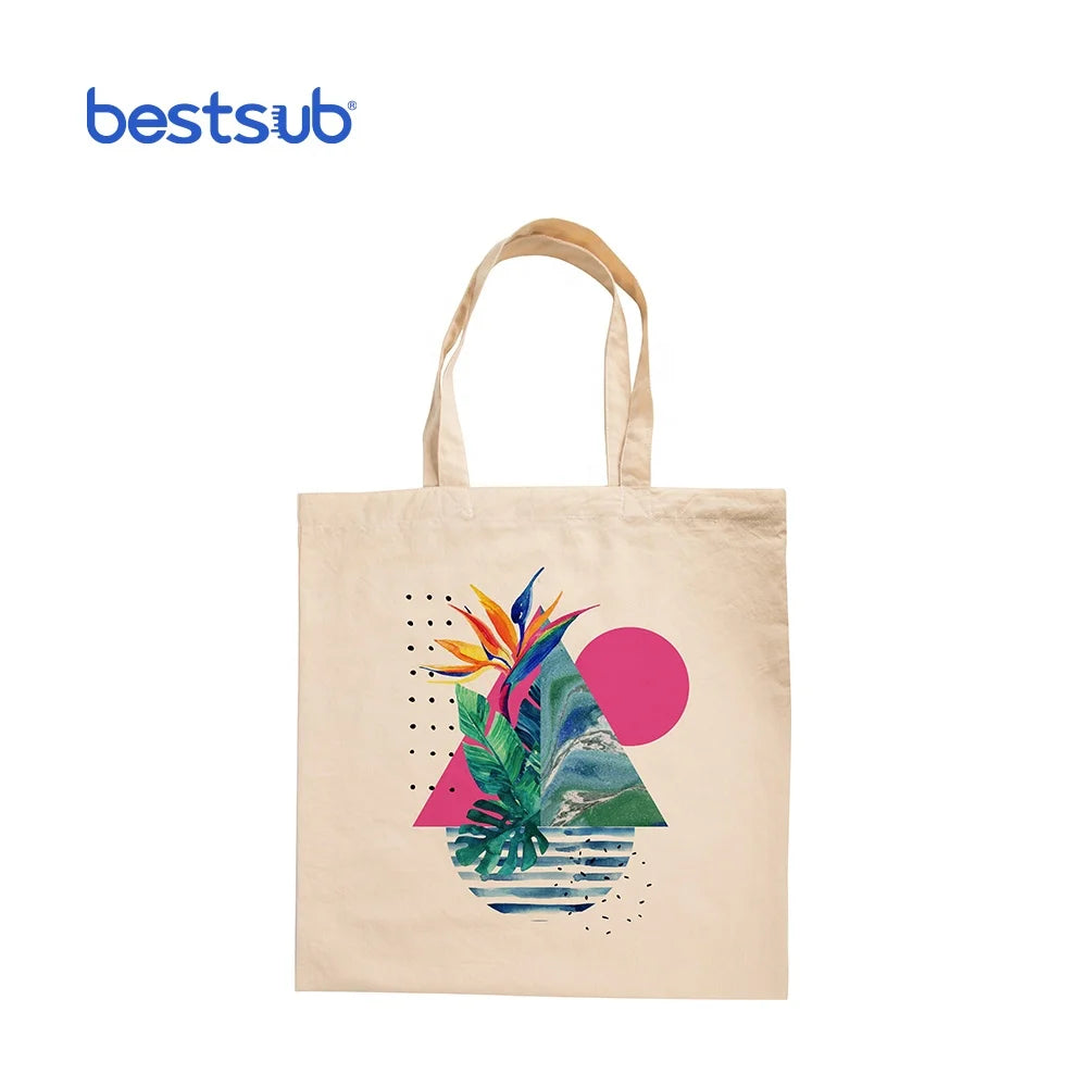 BestSub Wholesale Custom Sublimation Blanks Printed Shopping Bags
