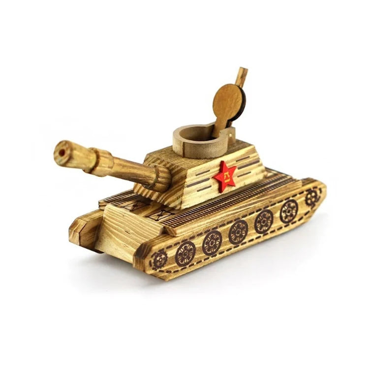 Wholesale Hands Craft 3D Wooden Tanks Toys for Kids