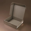 Hot Sale Flat Pack Brown Pantone Color Printing Custom Sock Packaging Box