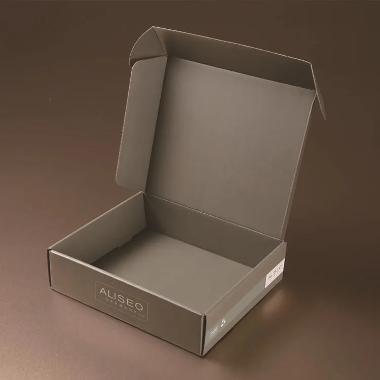 Hot Sale Flat Pack Brown Pantone Color Printing Custom Sock Packaging Box