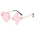 Sunway Eyewear 2024 Women Cut Sun Glasses Newly Arrival Rimless Designer Sunglasses Stylish Sunglass