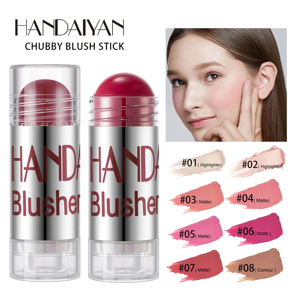 Wholesale Mineral Cream Cruelty Free Blush Wand Private Label Kawaii Waterproof Blush Stick