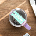 PYD Life Personalized 40 Oz Sublimation Blanks Name Tag Nameplate H2.0 Custom Acrylic 40oz Tumbler Name Tag Plate