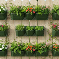 Naturix Patented Vertical Garden Wall System Outdoor Hanging Wall Planter Irrigation Greenwall Living Jardin Plastic Flower Pot
