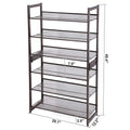 10 Tiers Shoe Rack 50 Pairs Non-woven Fabric Shoe Tower Organizer Cabinet