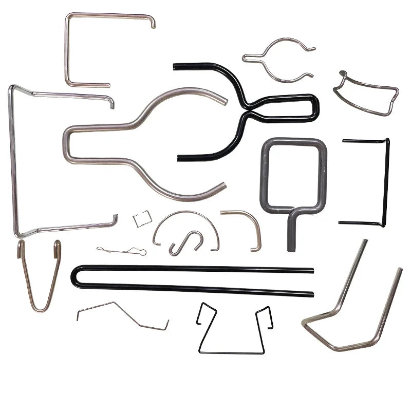 OEM Custom U Shaped Stainless Steel Wire Bending Form Stamping Polished Finish Metal Hooks