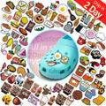 2025 Custom Logo Factory Direct Wholesale Soft PVC Fast Food Shoe Accessories Burgers Fries Sushi Ice Decoration Shoe Charms
