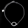 Sterling Silver 5*7/6*8/7*9/8*10mm Semi Mount Bracelet Empty Blank Support Claws Setting Base Without Center Stone for DIY Inlay