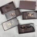 B996 Lashes Wholesale Private Label Box Brown Eyelash Boxes Custom logo Lash Box Packaging Eyelash case Custom Lashbox Packaging