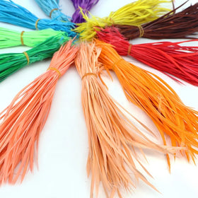 Wholesale 6-8 Inches 15-20 cm Goose Feathers Dyed in Beautiful Natural Colors for Crafts & Decorations