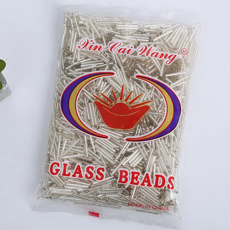 Factory Direct Wholesale Good Quality 2 Cut/twist Seed Beads 2' 3' Bugle Glass Seed Beads for Jewelry Making