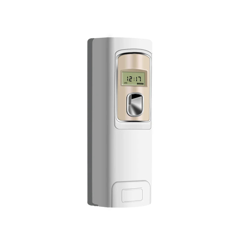 Eco-Friendly ABS Plastic Automatic Aerosol Air Freshener Dispenser Battery Operated with Continuous Spraying Feature