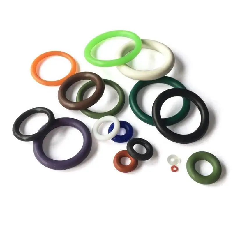 Custom FKM FPM Fluoroelastomer O-Ring Perfluoroether Oring Fluoroelastomer FFKM High Temperature Resistant Rubber O-Ring Seal