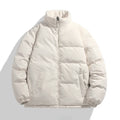 Coats for Men Winter Brand With Custom Logo Drop Shipping Warm Padded Coat for Men Stylish Reversible Overcoat