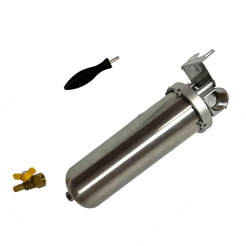 Heavy-Duty 316 Stainless Steel Filter Canister for Industrial Water Treatment
