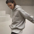 Men's Custom Embroidery 3D Puff Foam Logo Print Oversized Zipper-Up Hoodie Set Sublimation Embroidery Embossed Sweatshirt Autumn
