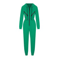 Hot Sale 2024 Women's Sports Casual Hooded Jumpsuit Spandex/Nylon Quick Dry Breathable Full Length