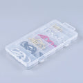Shanfeng Box Package Colorful Vinyl Coated Cup Hook Open Eye Screw Hook