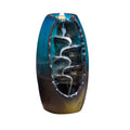Chinese Fountain Smoke Waterfall Ceramic Scented Cones Holder Big Fat Backflow Incense burner