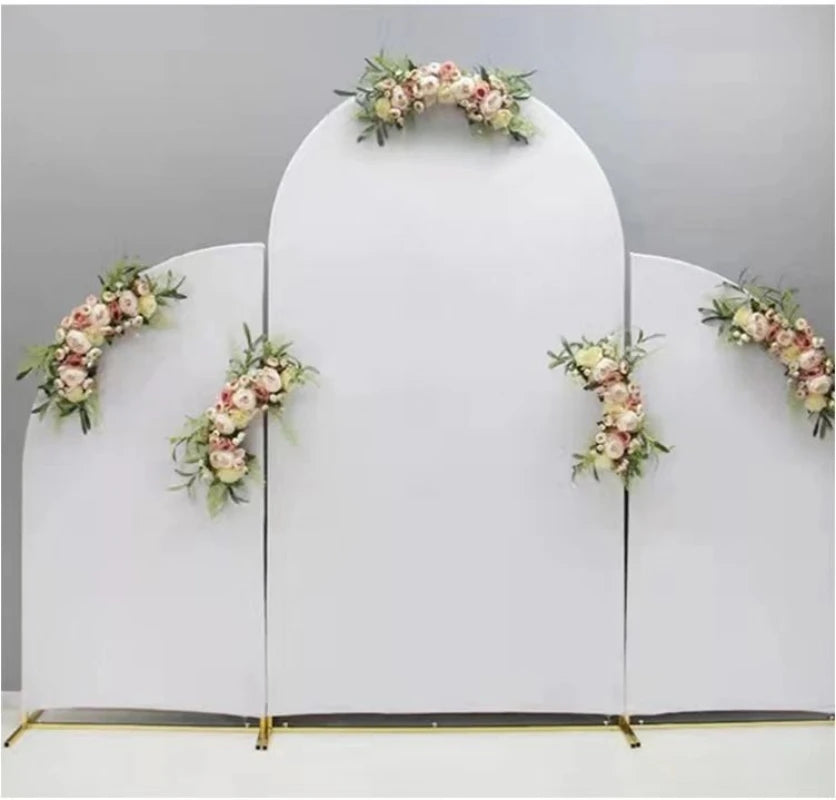 Customize Arch Covers Backdrop Cover for Party Cylinders Decorations Doubleside Elastic Fabric Arch Photo Background