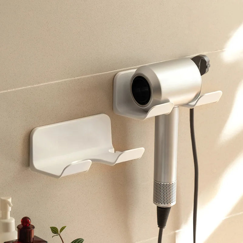 Wall Mounted Hair Dryer Holder Hair Blow Dryer Holder Rack Blow Dryer Organizer for Bathroom on Sales