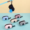 MIDEPET Luxury Dog Poop Bag Holder Custom Pattern and Logo Accept Hot Dog Dispenser with Rubber Logo