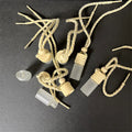 New Arrival 5ML Empty Frosted Car Perfume Bottles Air Freshener Auto Ornament Car Hanging Perfume Pendant for Essential Oil