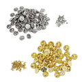 10pcs/set Plated Angel Butterfly Clutch Pins Gold Silver Metal Badge Hat Lapel Pins with Squeeze Clasps for Back Decoration