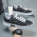 Canvas Shoes for Men Low Cut Casual Sports Breathable Flat Sole Anti Slip and Wear-resistant Simple and Comfortable Sneakers