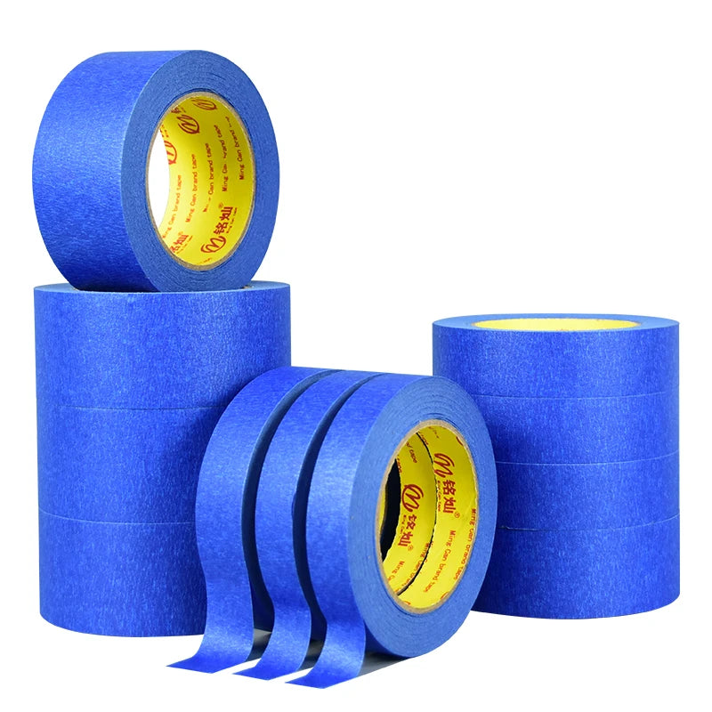 Uv Resistance 14 Days No Residue Adhesive Crepe Paper Masking  Blue Painters Tape for Walls