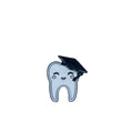 AA00401 Wholesale Cheap Dental Tooth Lapel Pin Lapel Hard Enamel Pin for Doctor Nurse Gift